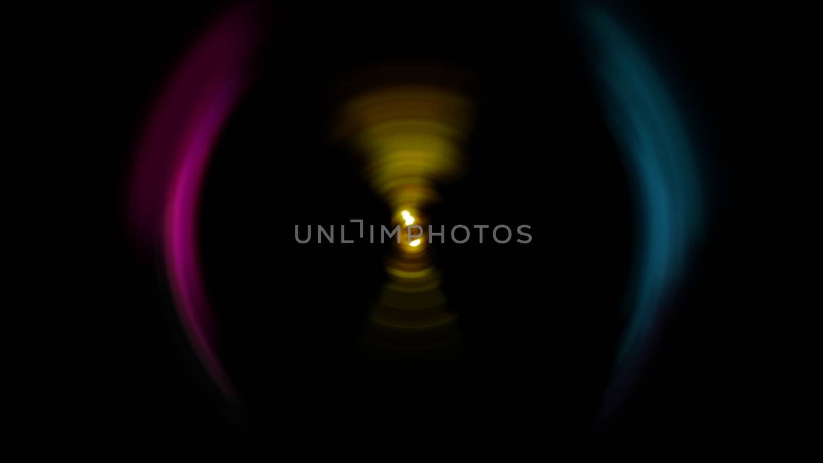 Abstract Background Of Spin Circle Radial Motion Blur. 3d rendered