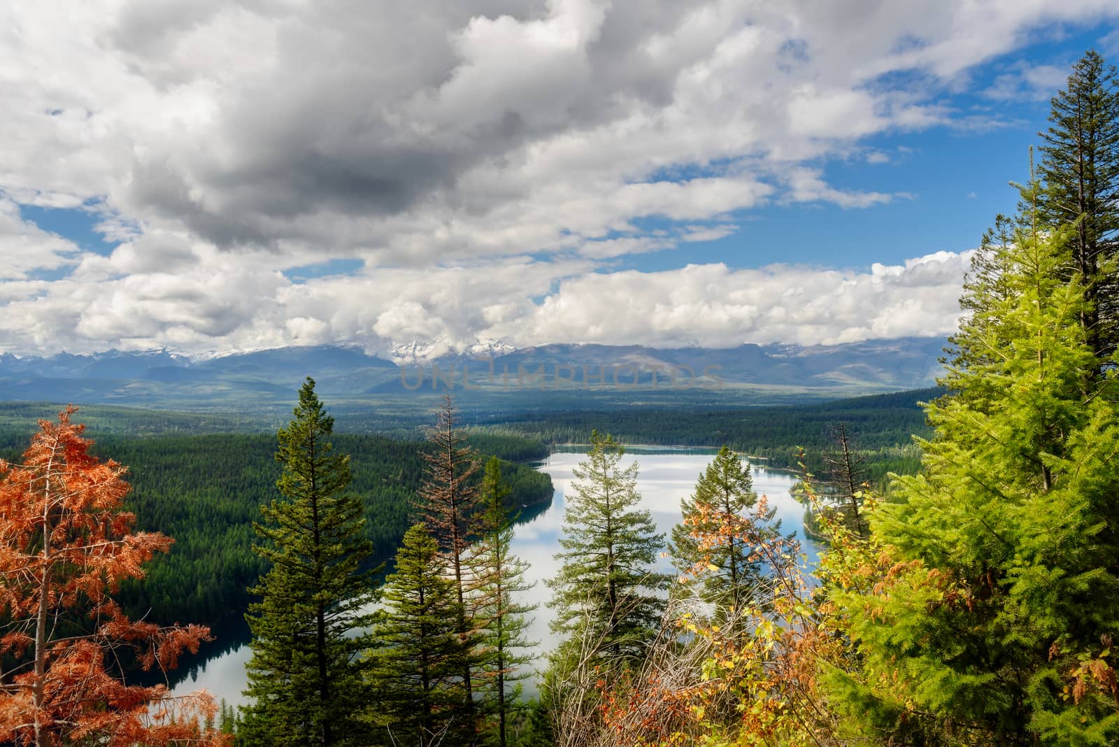 Autumnal View of Holland Lake in Montana by phil_bird