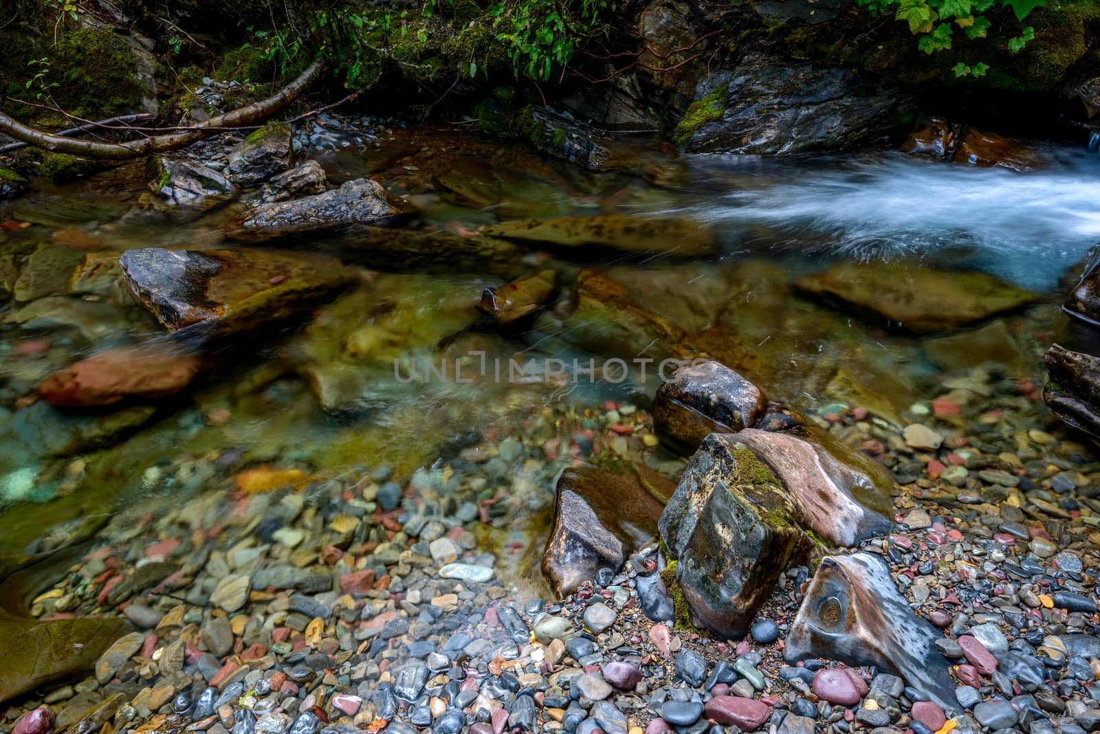 Coloured Stones in Holland Creek