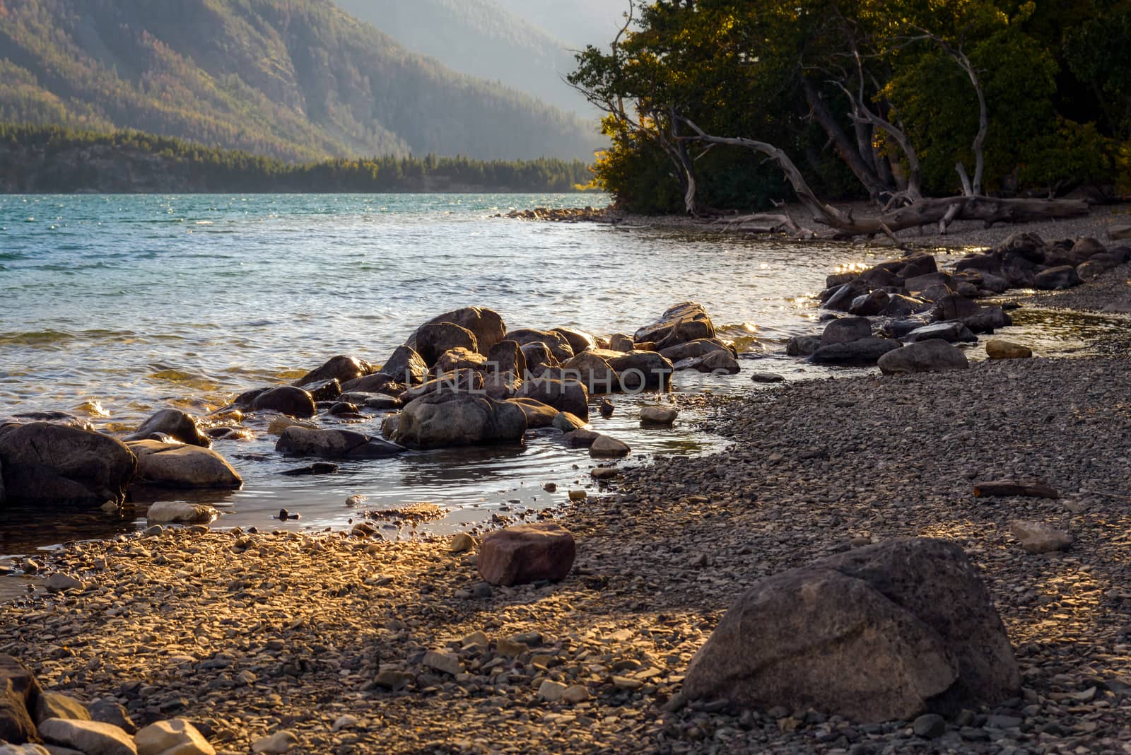 Saint Mary Lake in Montana