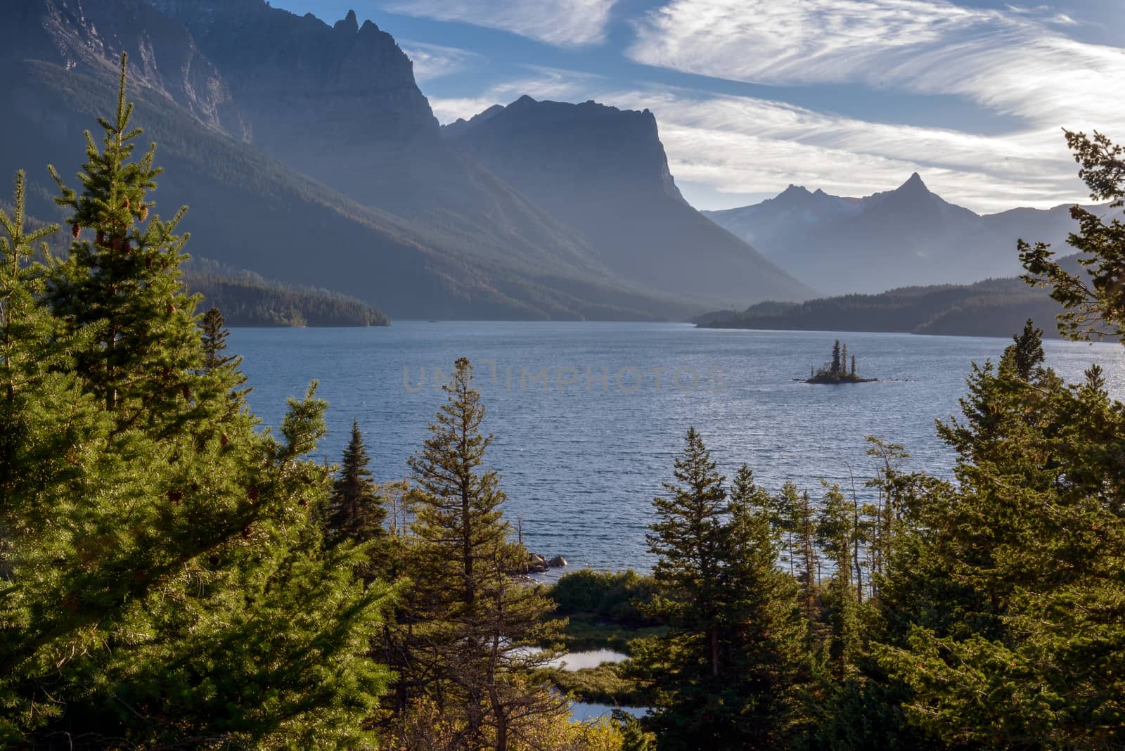 Wild Goose Island Saint Mary Lake by phil_bird