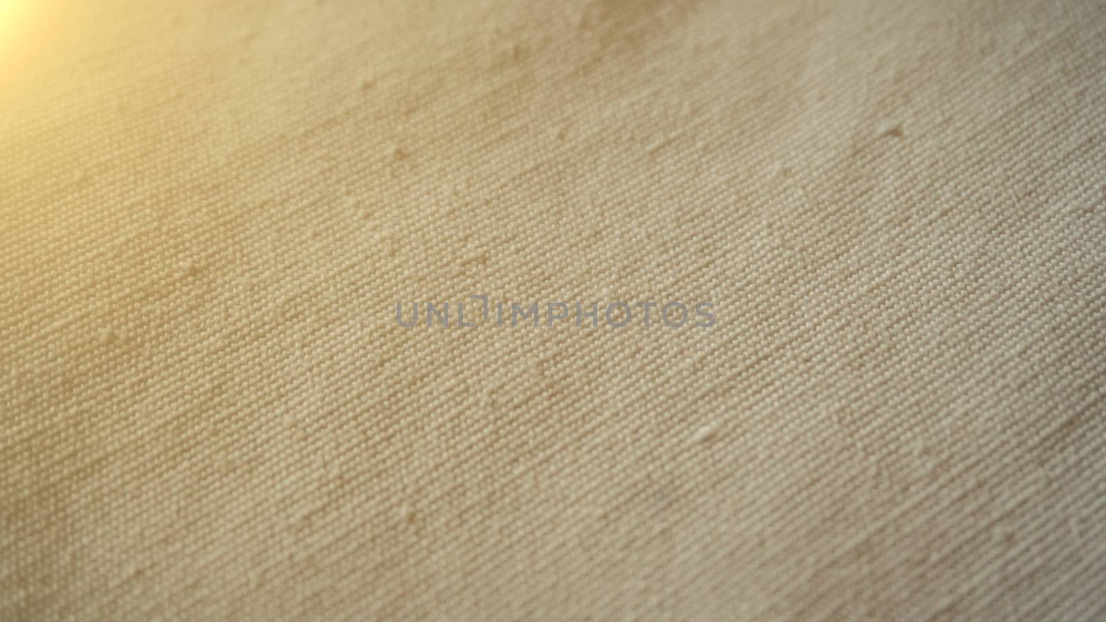 white linen texture. macro - photography 4k shoot sun effect