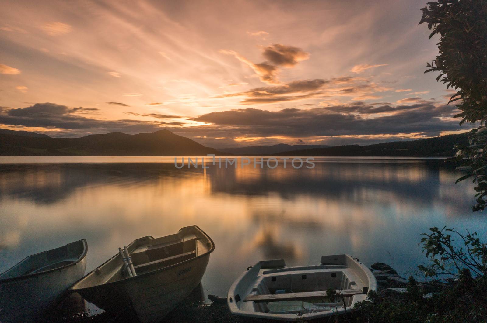 Boats and water in silence and romance Europe travel