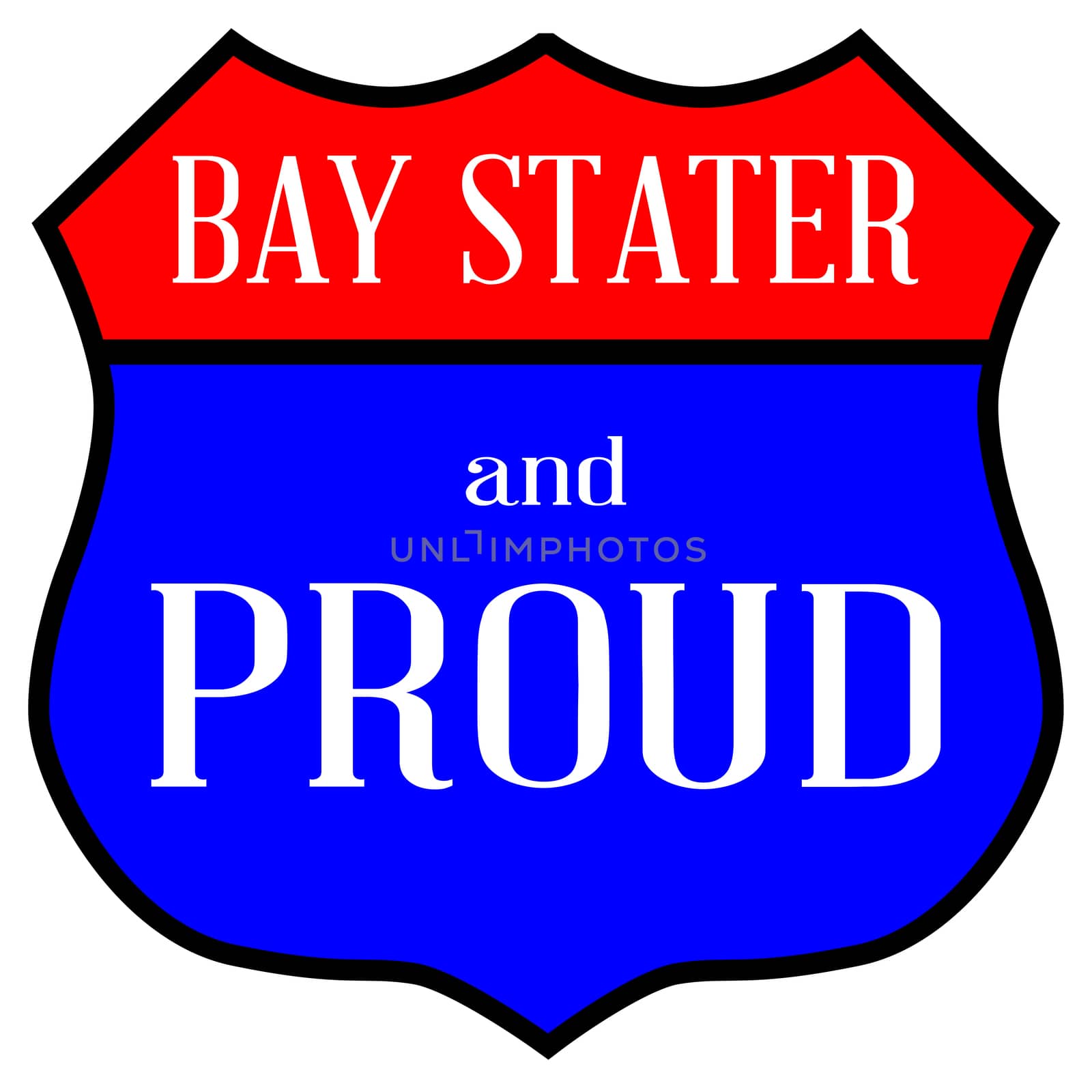 Bay Stater And Proud by Bigalbaloo