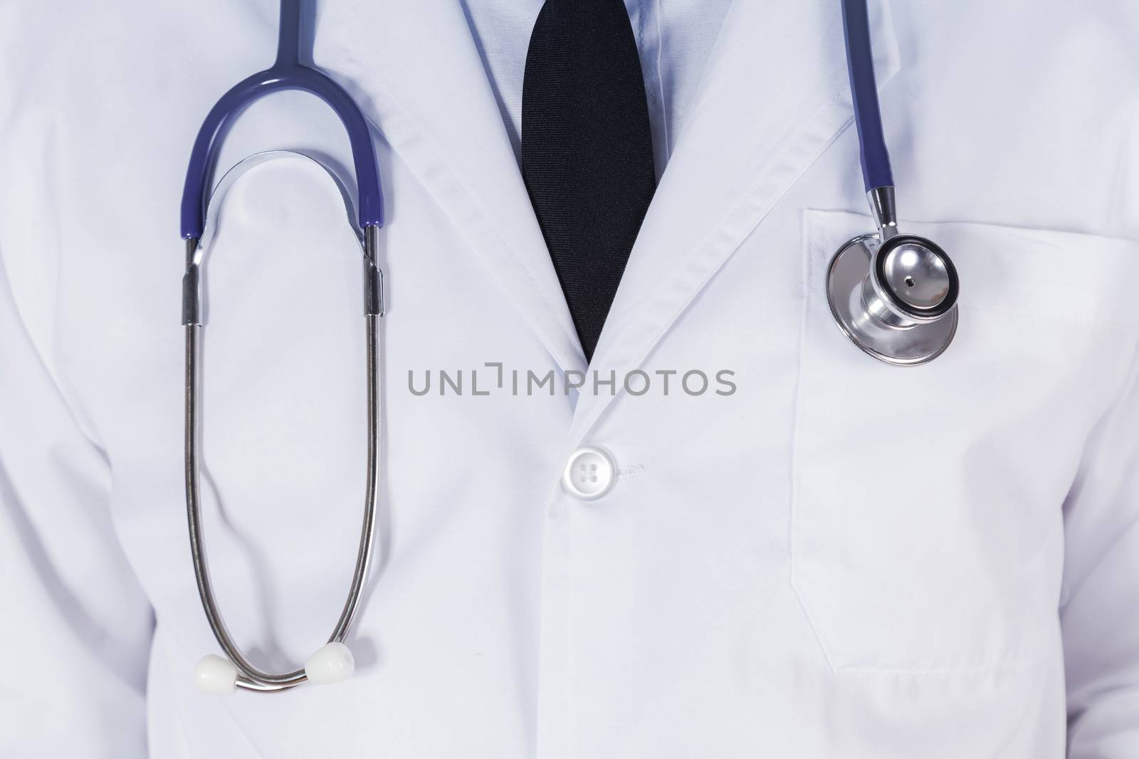 Healthcare And Medicine, Doctor with stethoscope  by Naypong