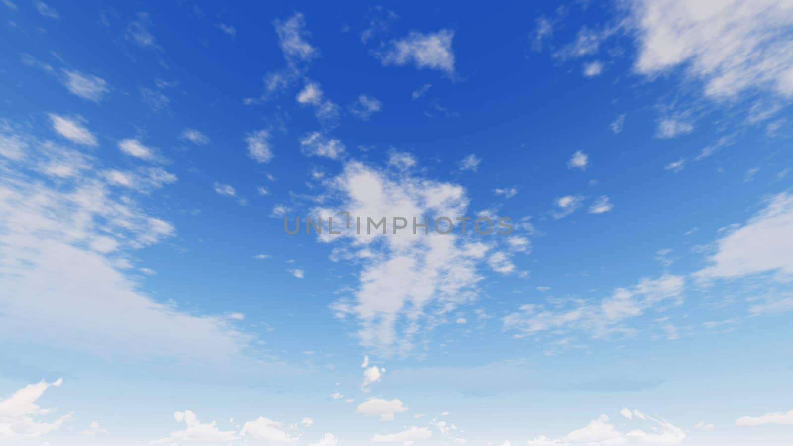 Cloudy blue sky abstract background, 3d illustration by teerawit