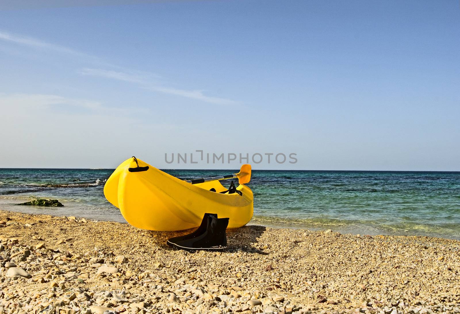 Boat on coast  by ben44