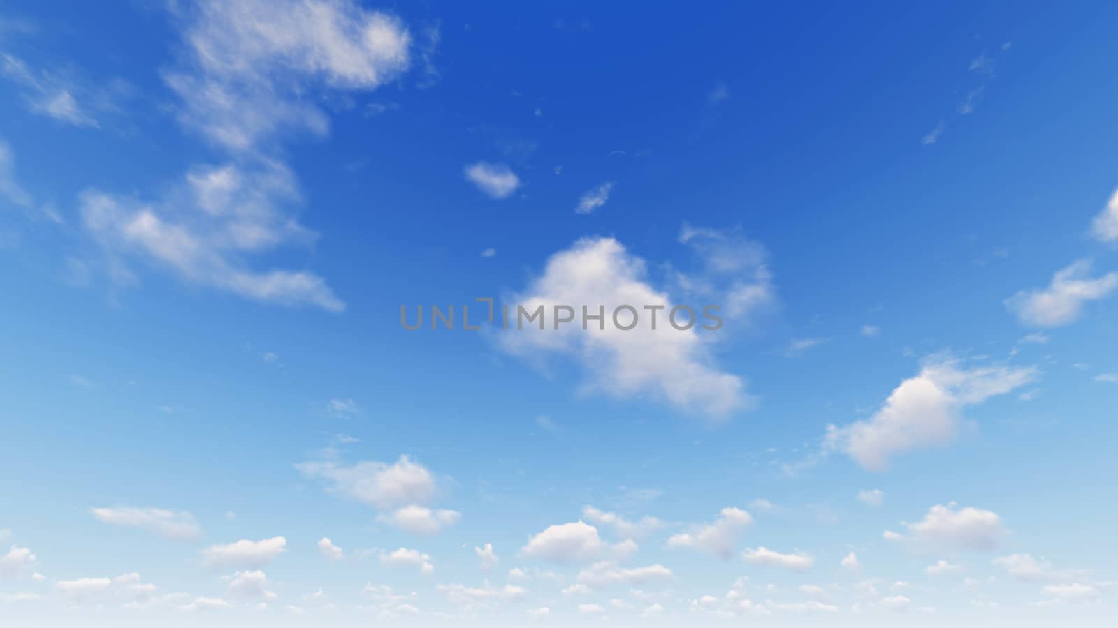 Cloudy blue sky abstract background, 3d illustration by teerawit