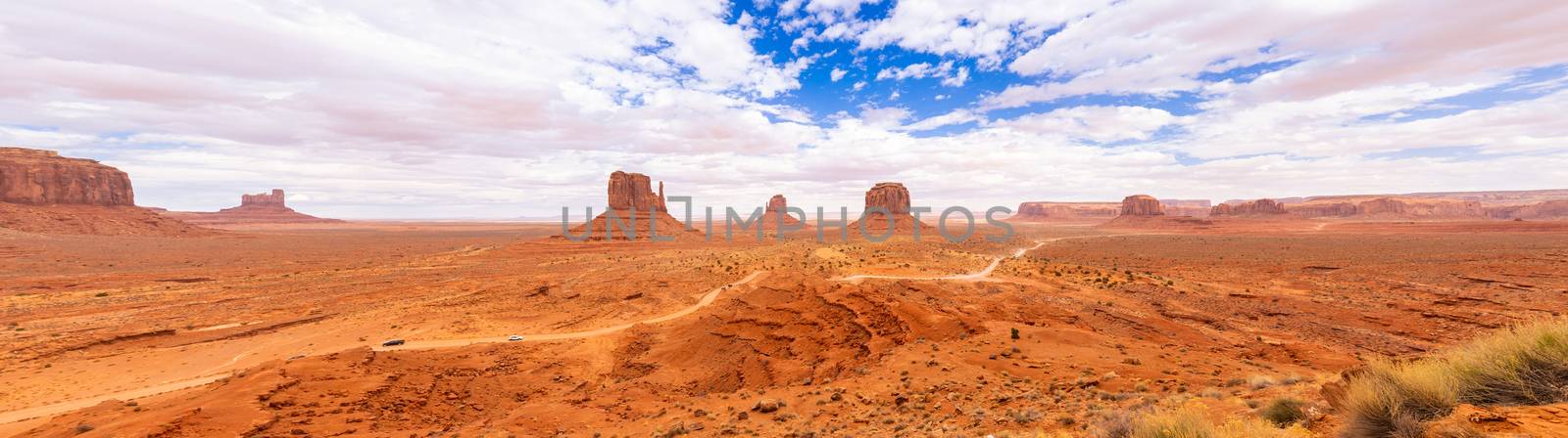 Monument Valley Navajo Tribal Park in Utah USA