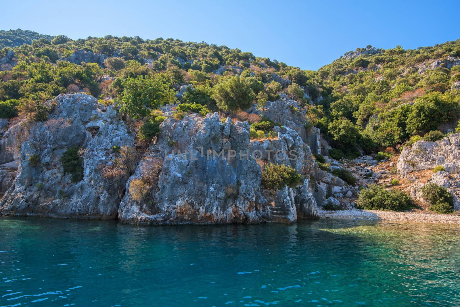 ancient city on the Kekova by rusak