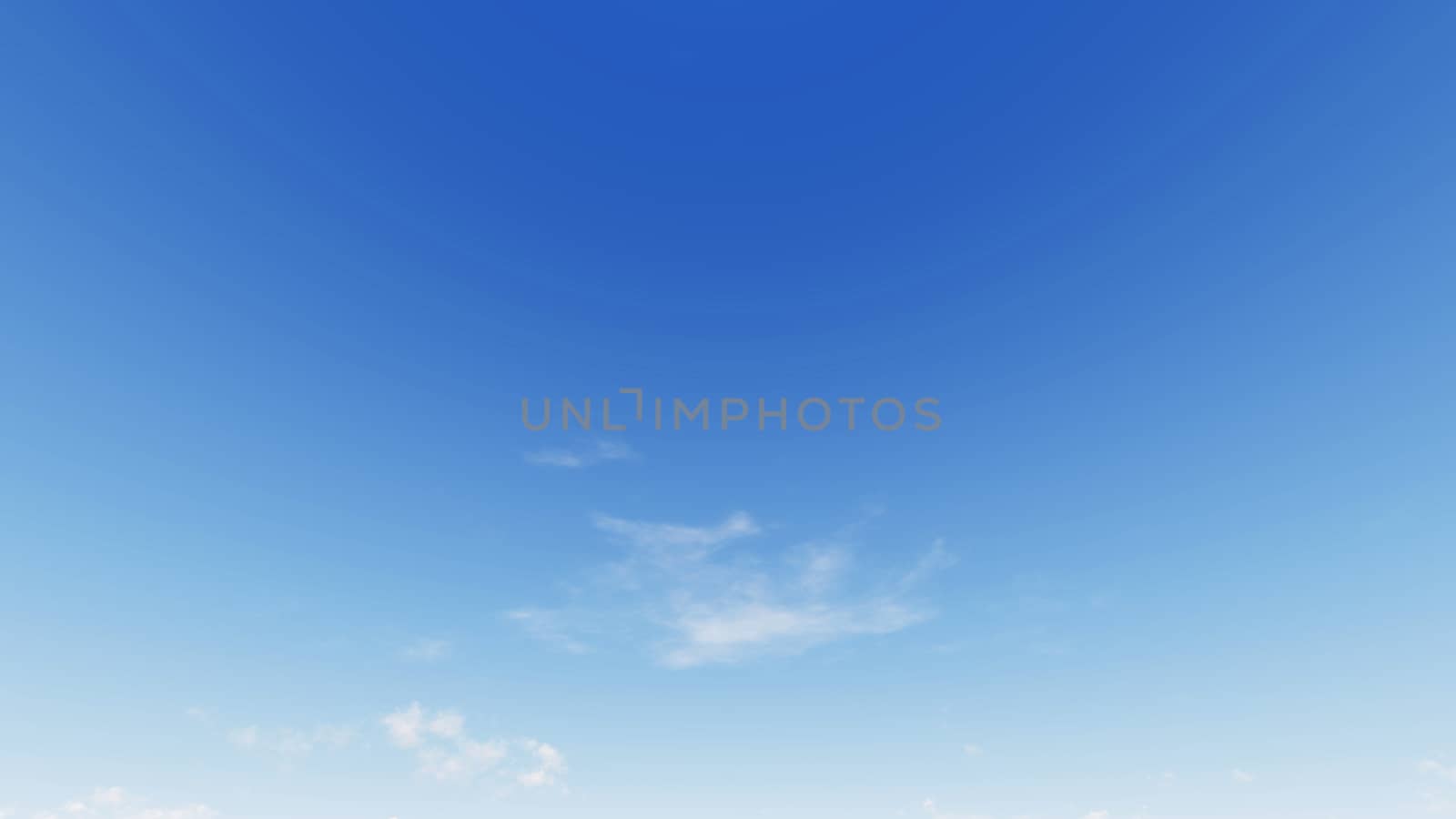 Cloudy blue sky abstract background, blue sky background with tiny clouds, 3d illustration