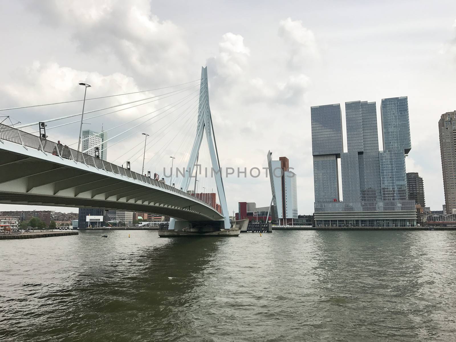 The Rotterdam Skyline by Kartouchken