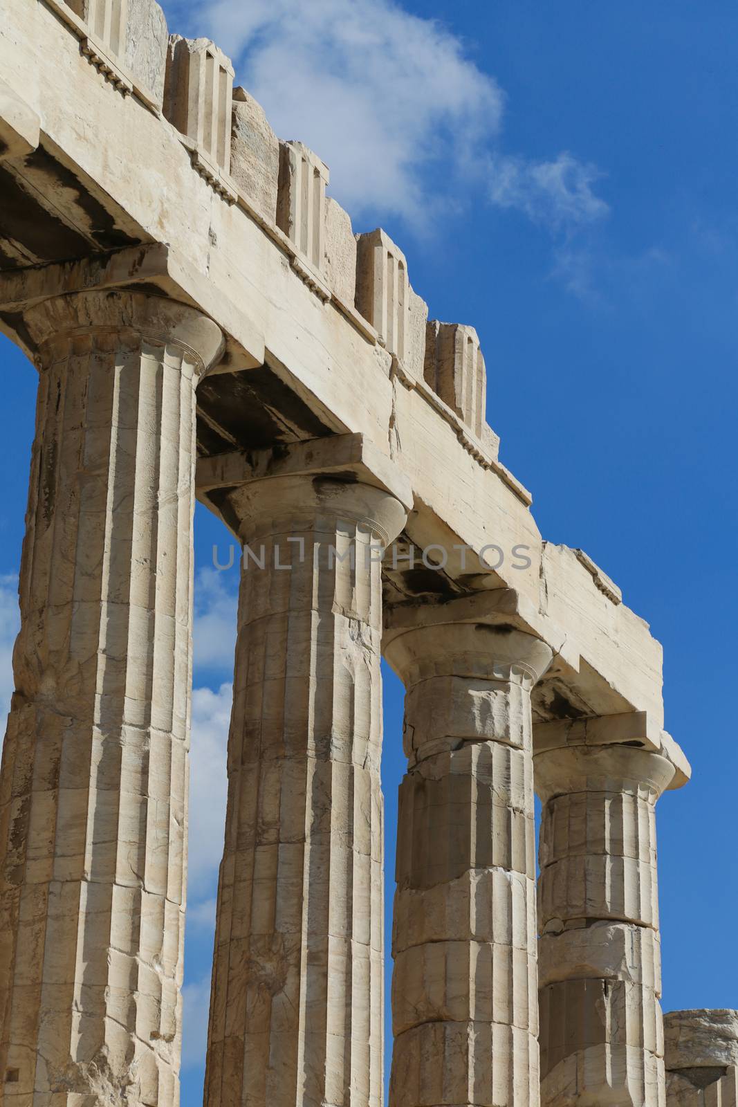 Parthenon on the Acropolis by Kartouchken
