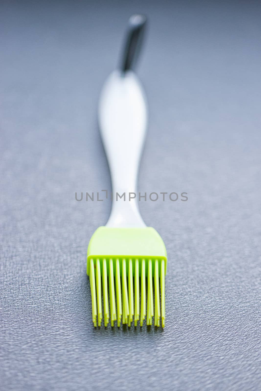 green silicone pastry brush by victosha
