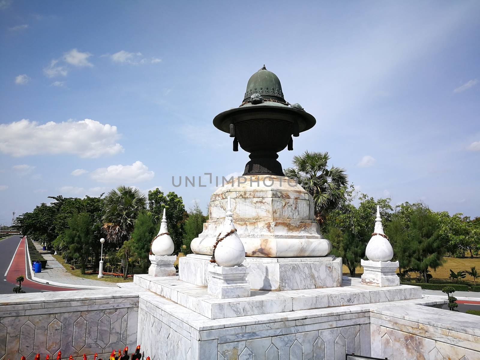 Monument of King Naresuan in Ayutthaya provide that old historical Thailand country by shatchaya