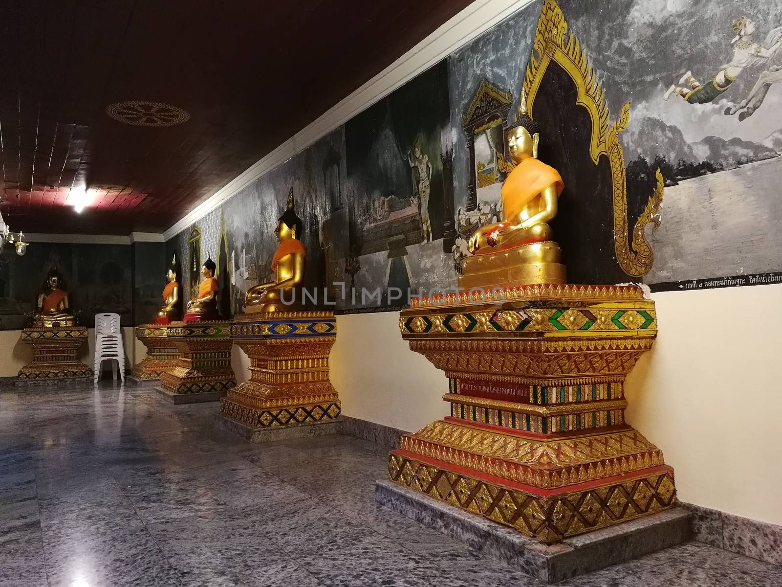 

Temples and pagodas are Beautiful cultural attractions on the mountain in Northern of Thailand  in Chiang Mai