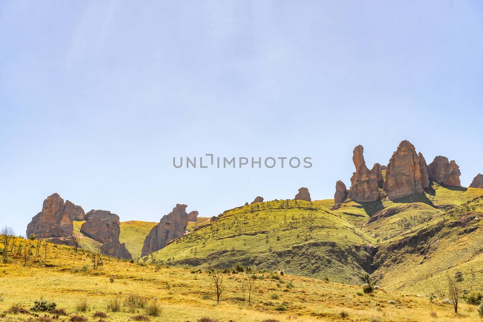 A view of Prentjiesberg (picture mountain) near Elliot in the Eastern Cape Province