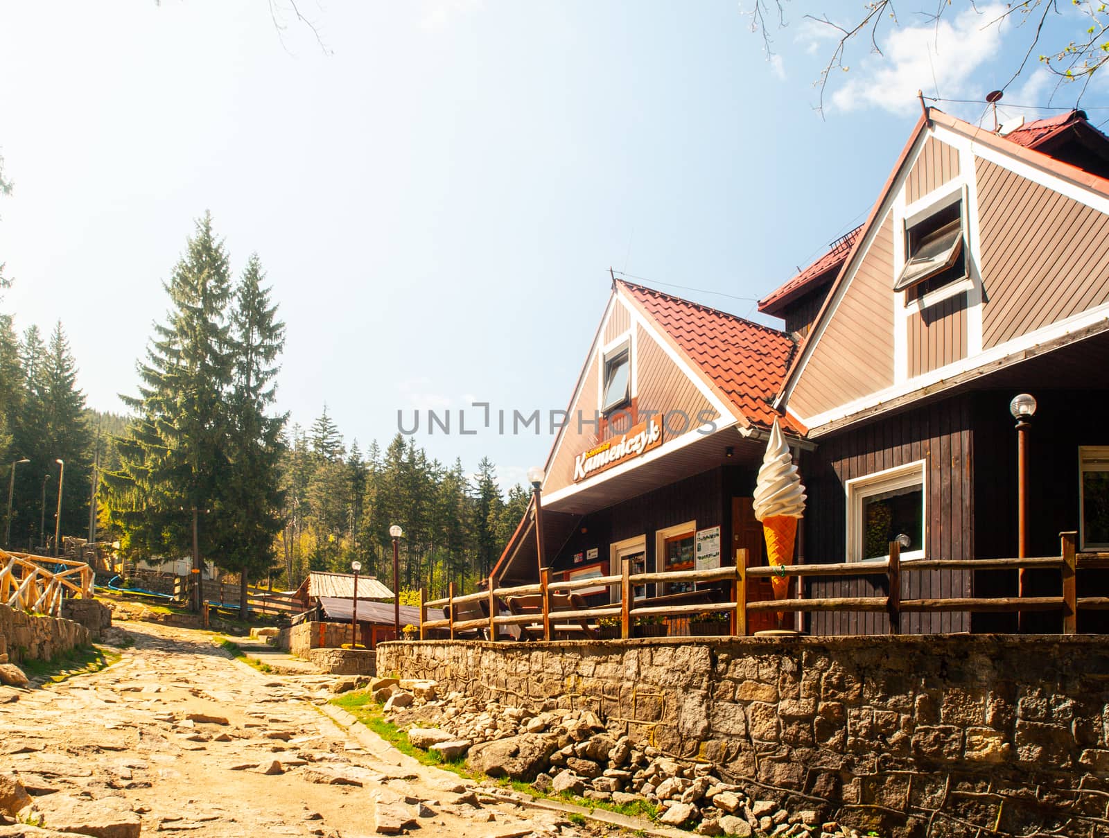 Kamienczyk mountain hut near Szklarska Poreba, Karkonosze, Giant Mountains, Poland