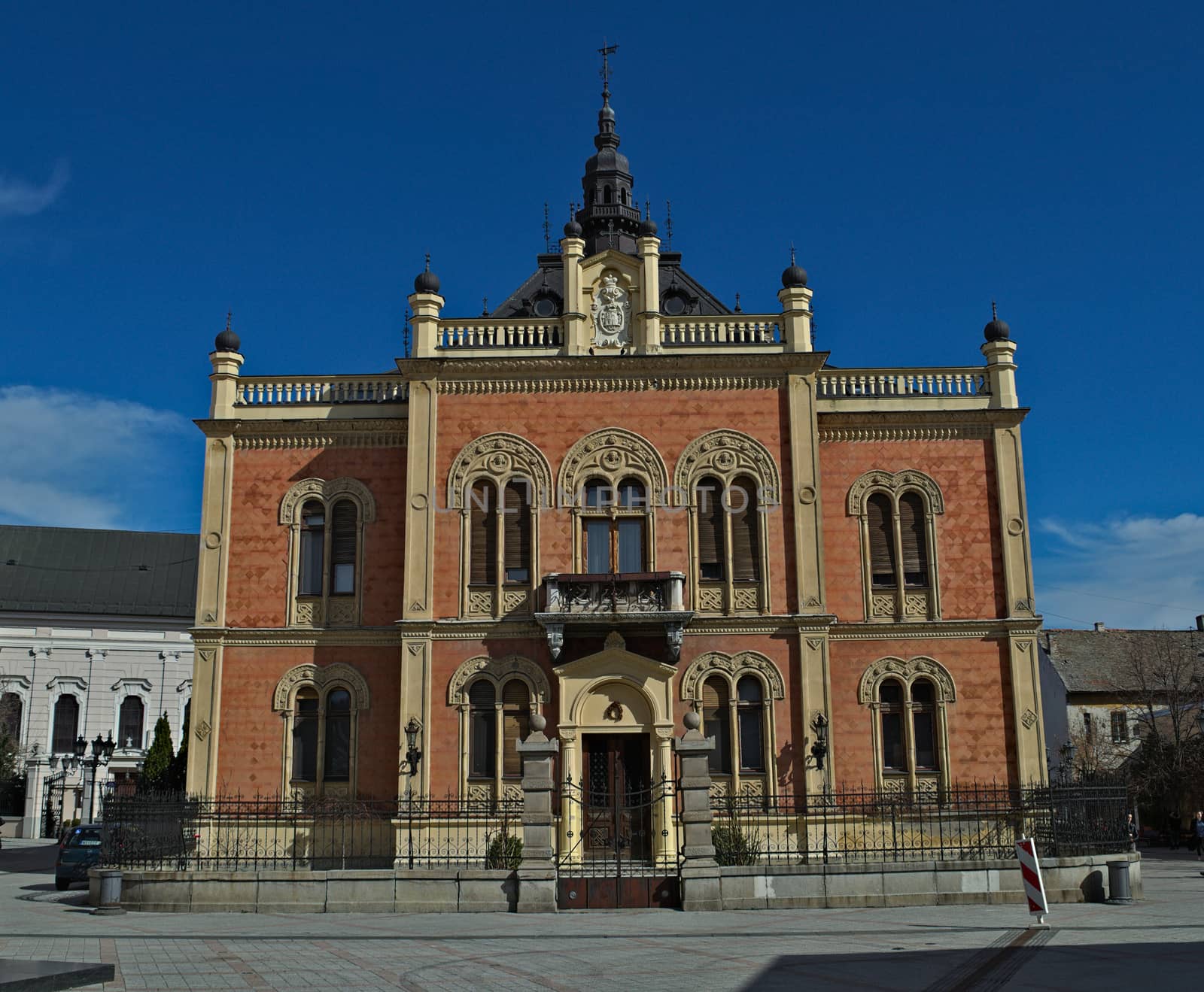 Bishops Palace in Zmaj Jovina Street, Novi Sad, Serbia by sheriffkule