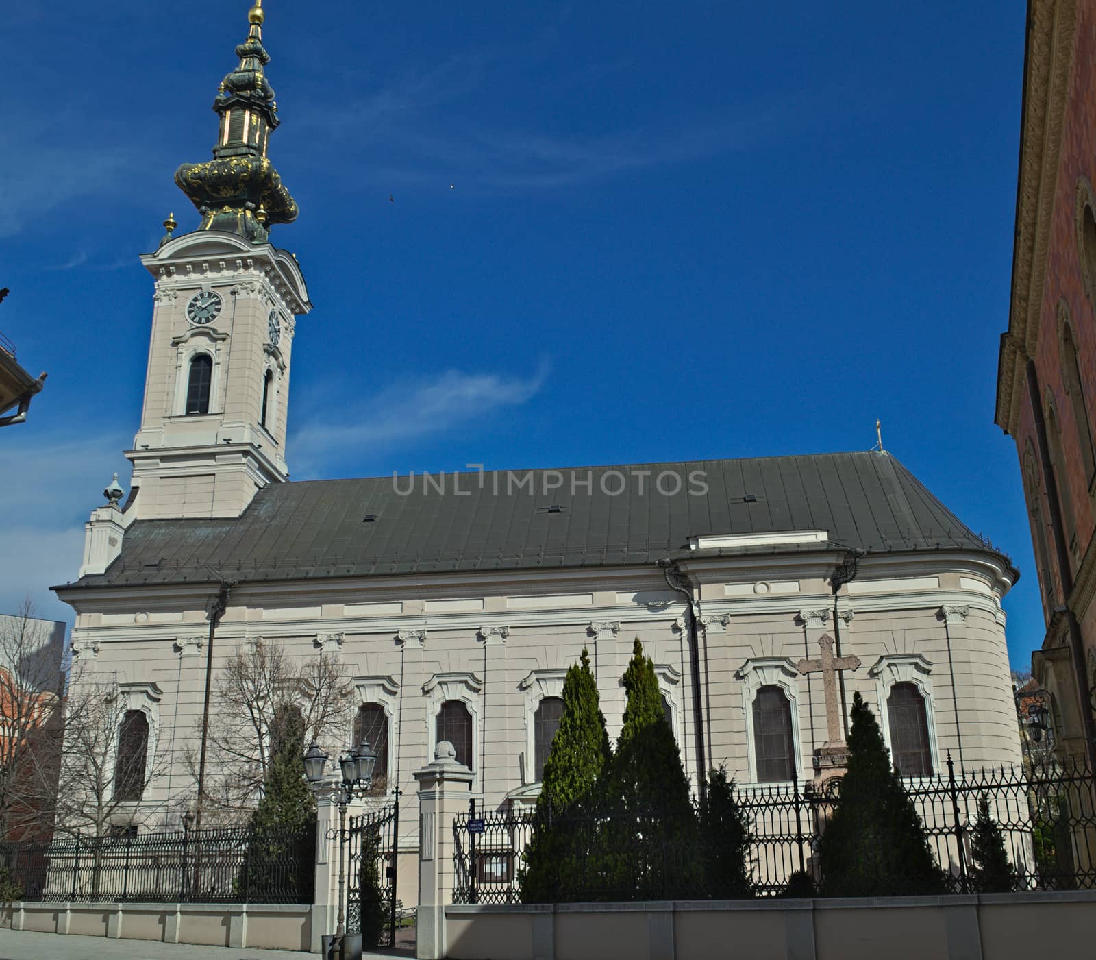 Orthodox cathedral in Pasiceva street, Novi Sad, Serbia by sheriffkule