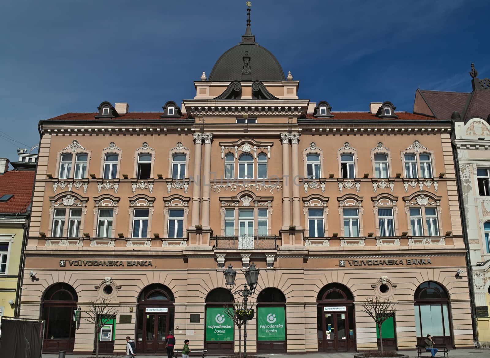 Restored 19th century building in center of Novi Sad, Serbia by sheriffkule