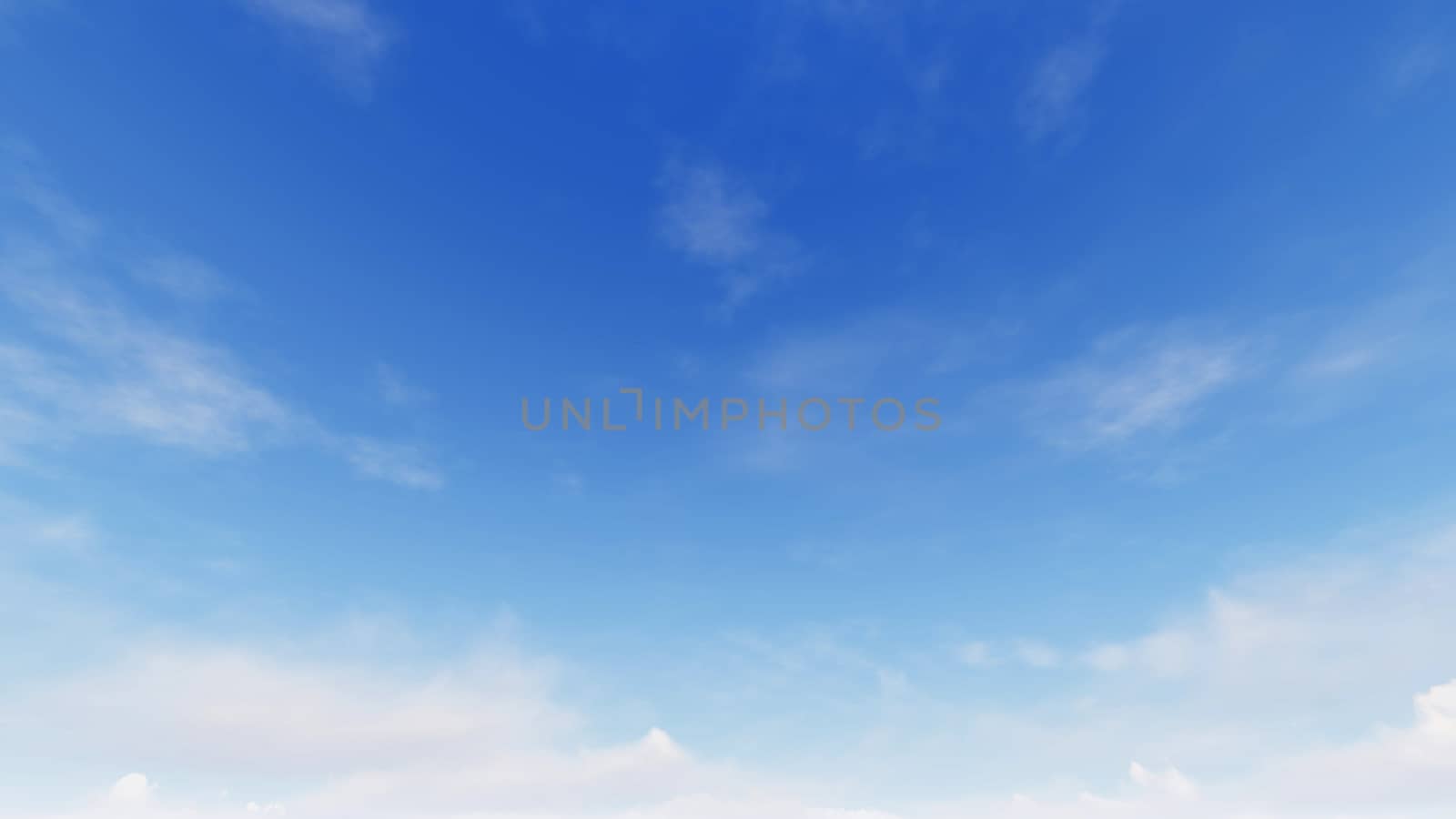 Cloudy blue sky abstract background, blue sky background with tiny clouds, 3d illustration