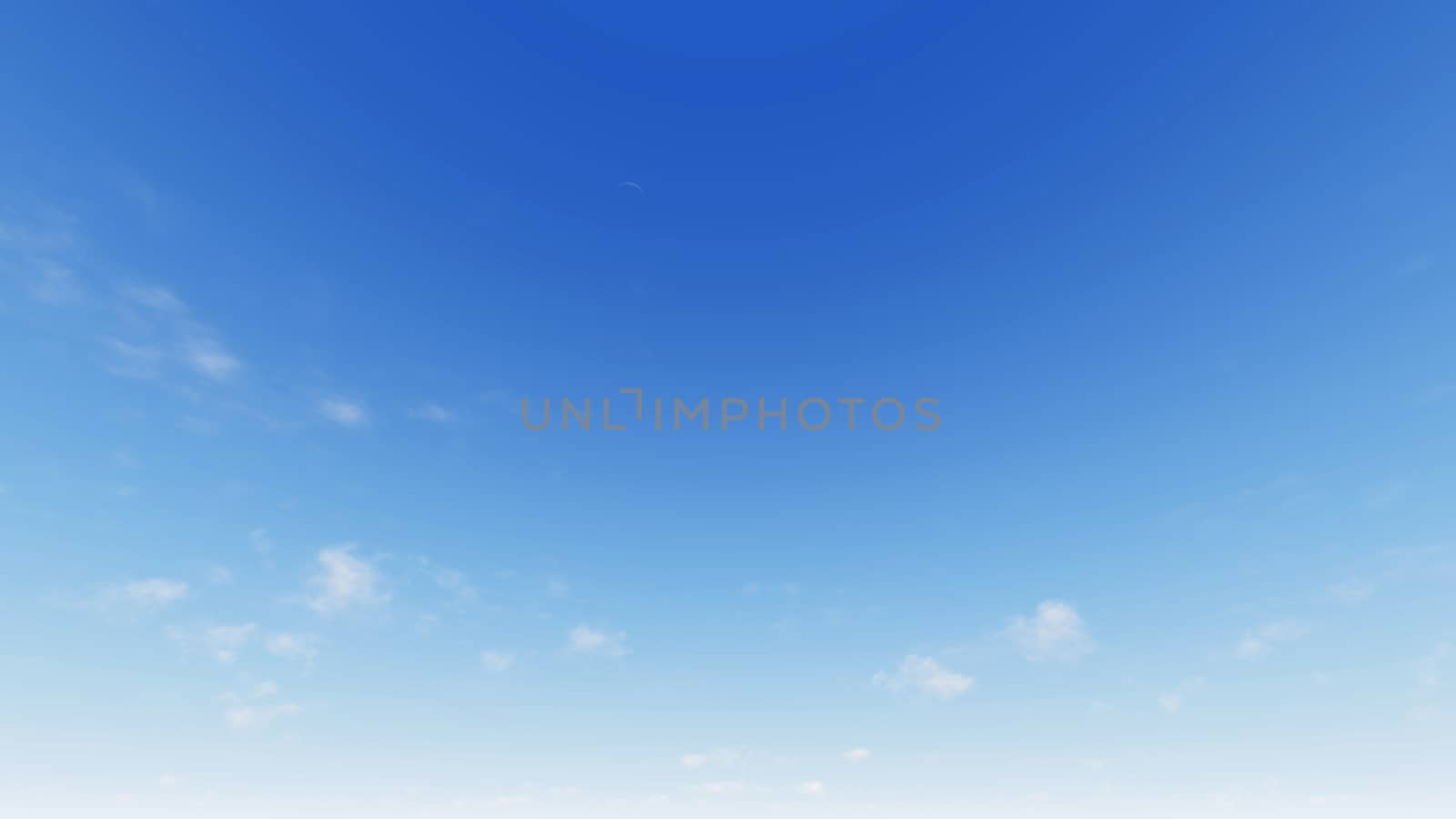 Cloudy blue sky abstract background, blue sky background with tiny clouds, 3d illustration