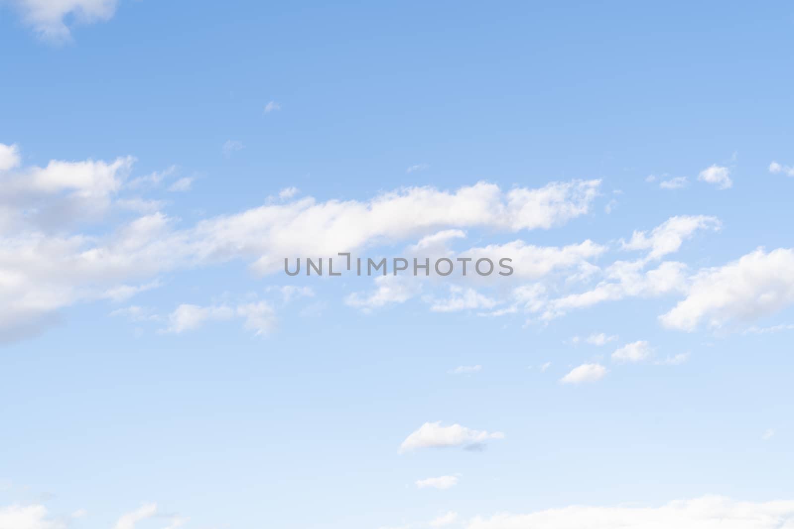 Blue sky at Monument Valley Navajo Tribal Park in Utah USA