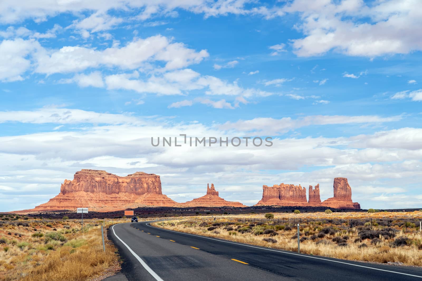 Monument Valley Navajo Tribal Park in Utah USA