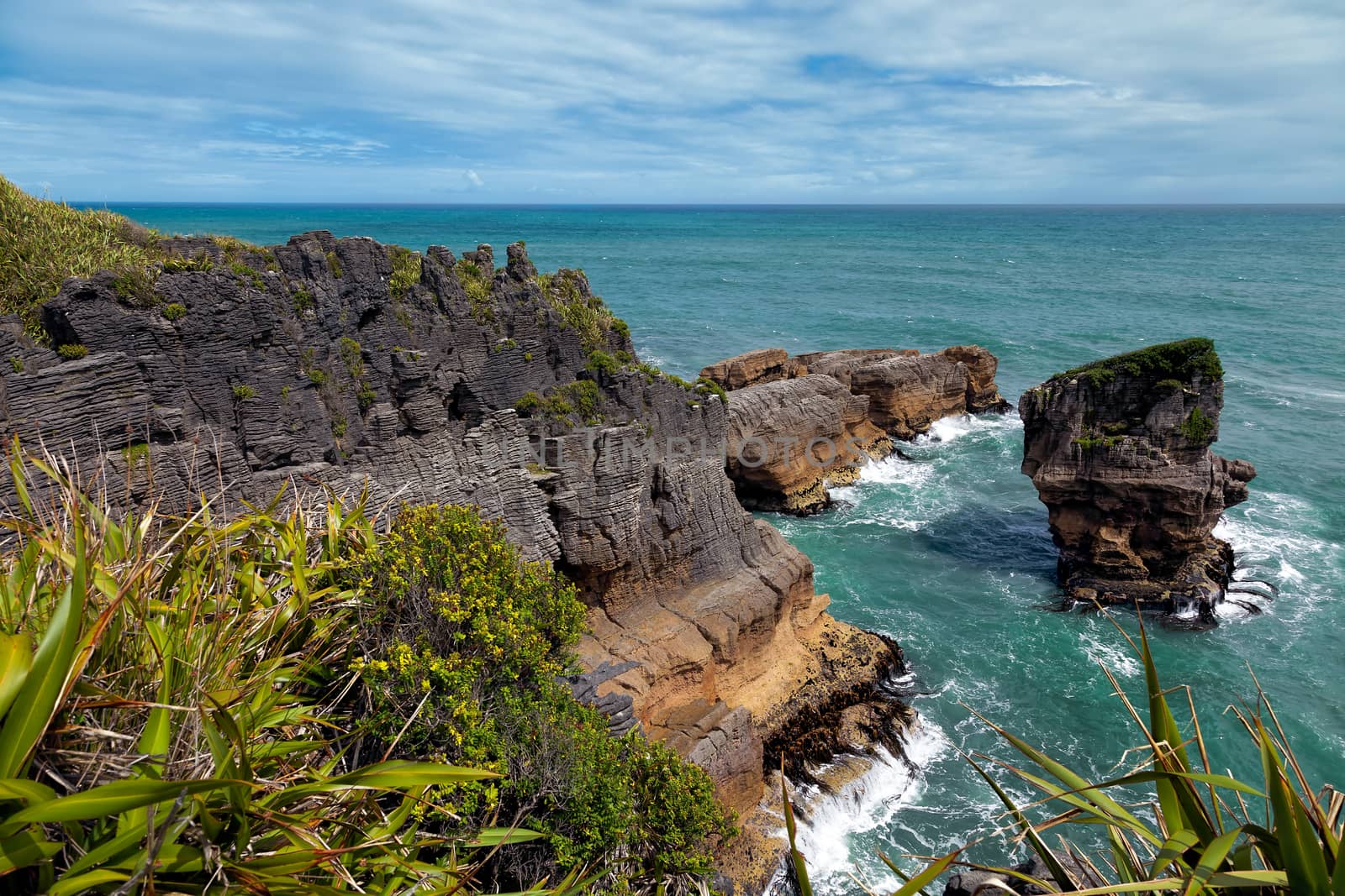 Pancake Rocks near Punakaiki