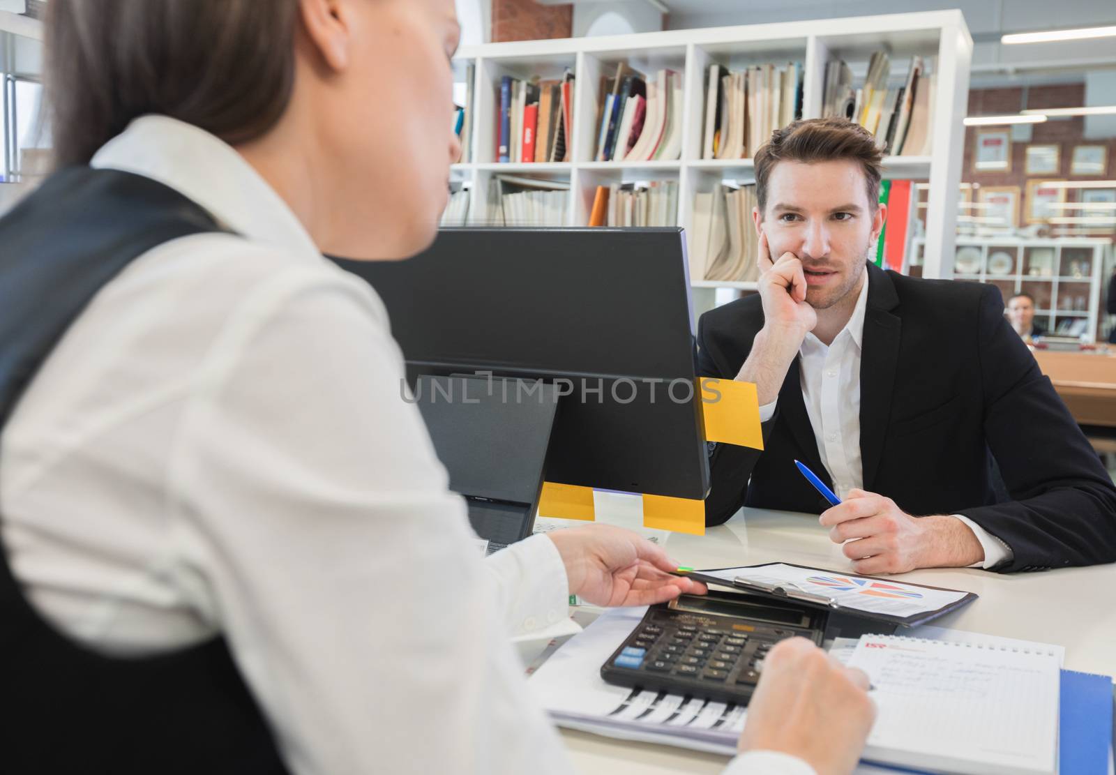 Business people working together in the office