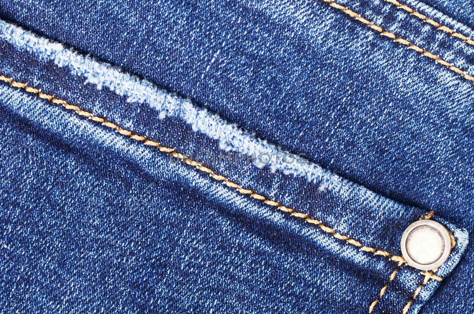 Dark blue female jeans - fabric structure by SvetaVo