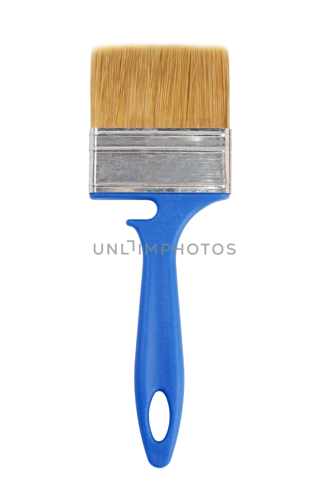 Brush for painting paint isolated on white