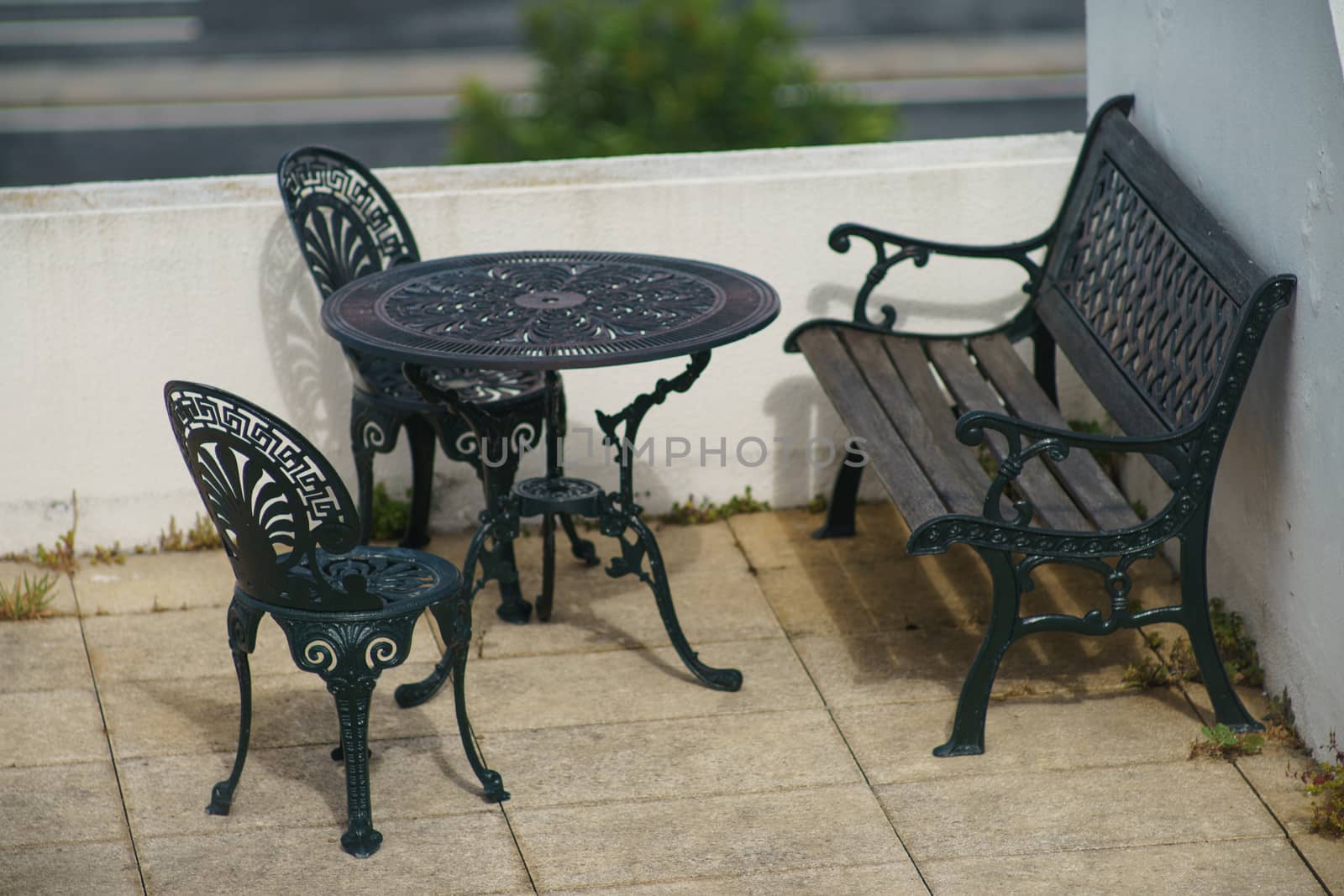 Cozy garden corner on the balcony by yury_kara