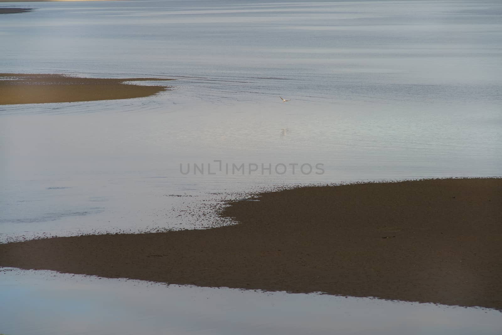 Low tide on the river Minya by yury_kara