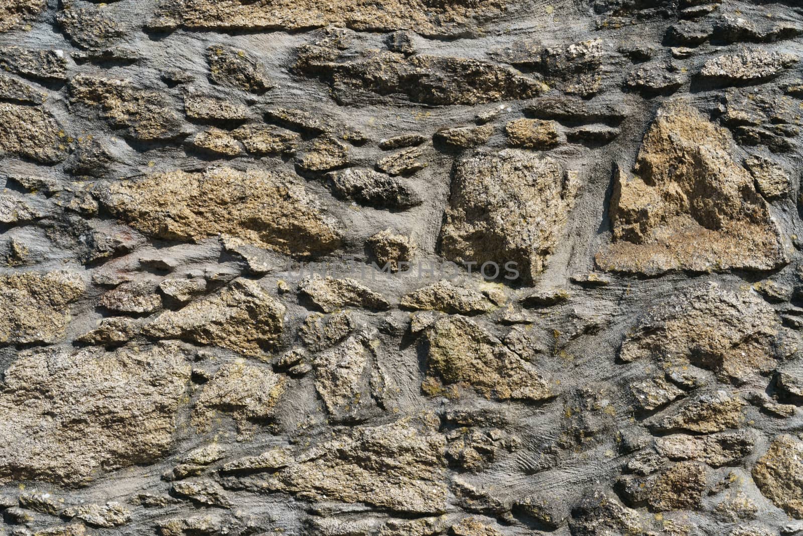 Granite texture on a sunny day