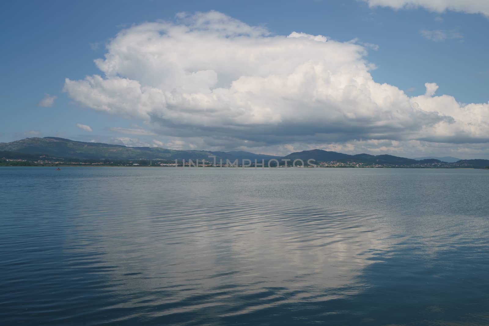 The estuary of the River Minya (northern Portugal) by yury_kara