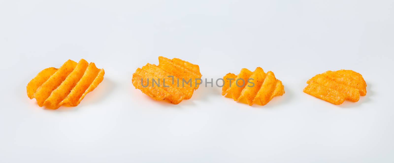 ridged potato chips by Digifoodstock