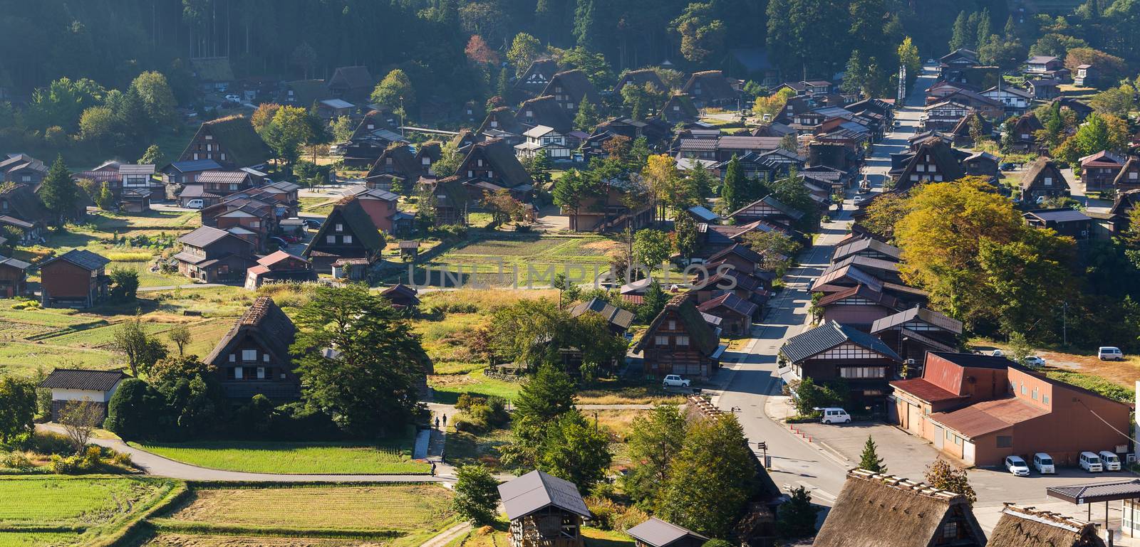 Traditional Shirakawago old village