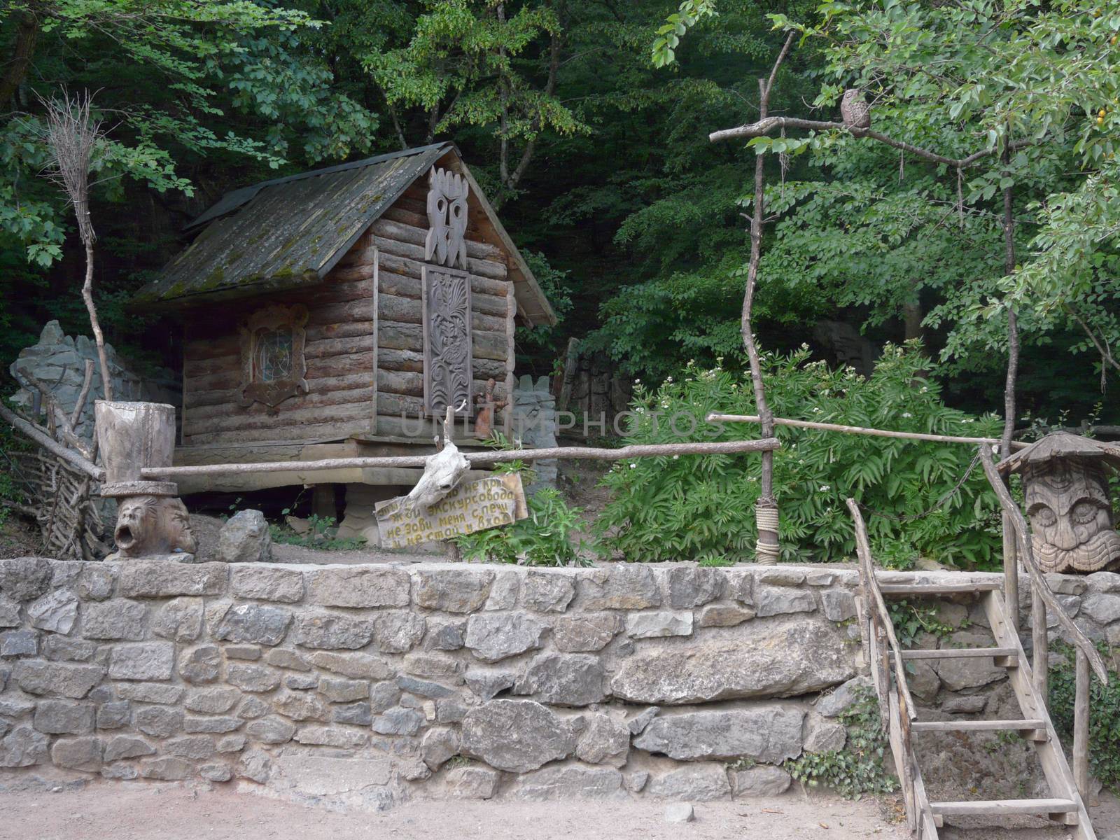 Fairy-tale house in the Glade of Fairy Tales Museum