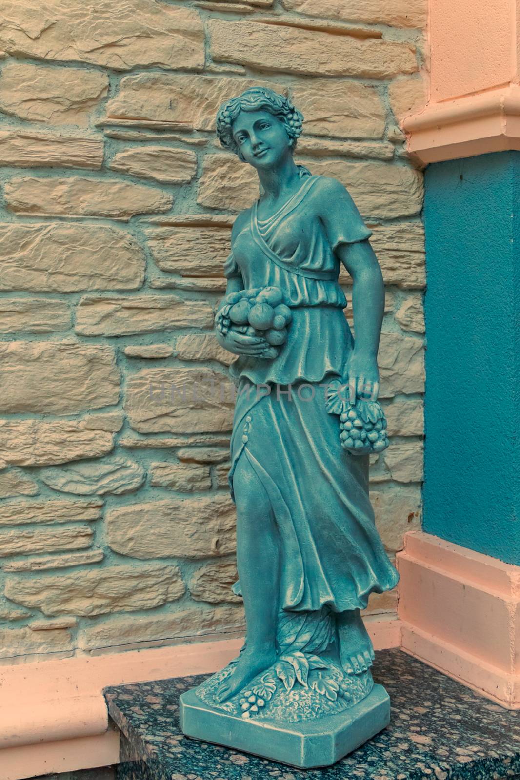 marble monument to the ancient Greek goddess of winemaking