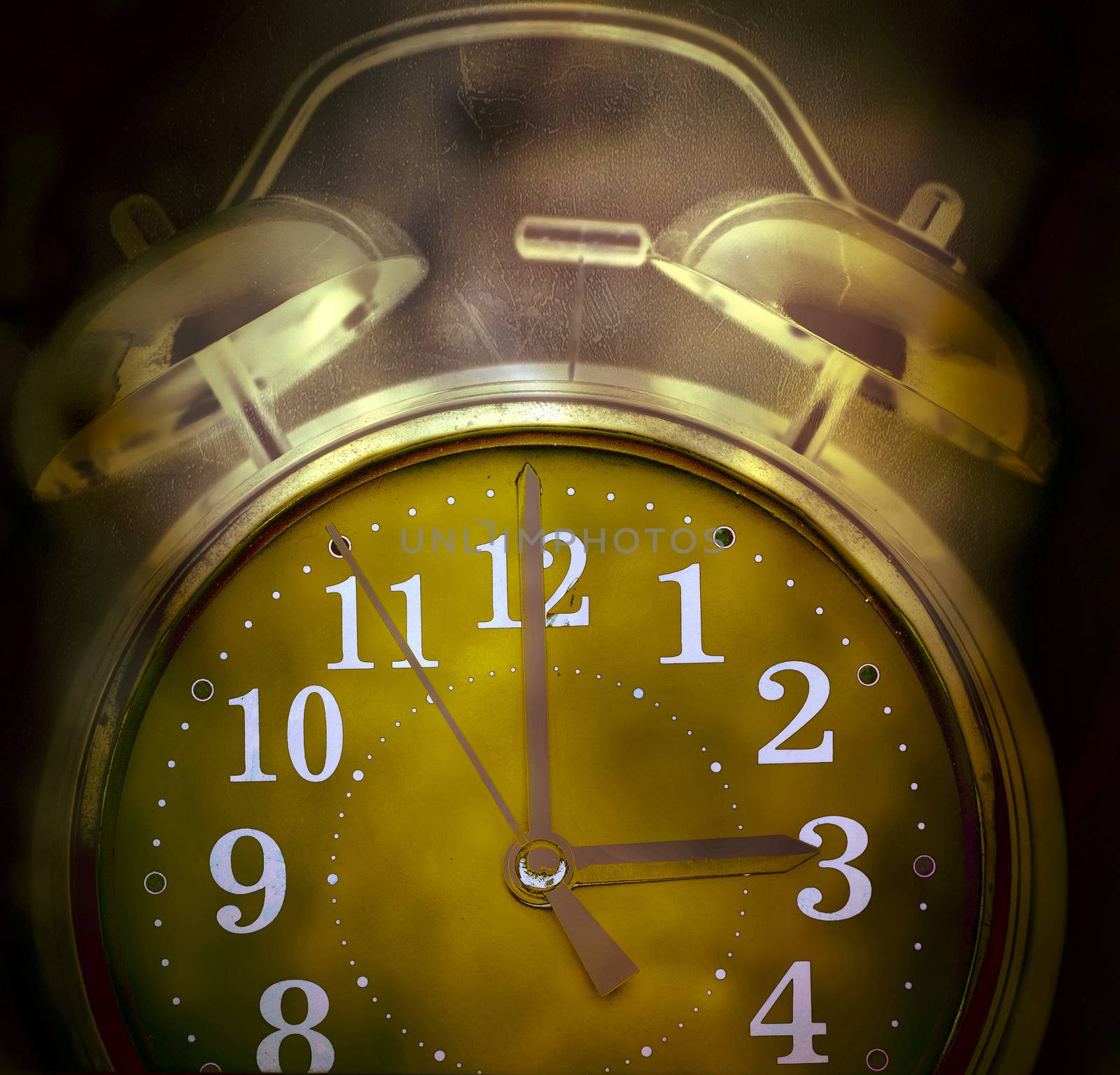 old retro clock concept Insomnia