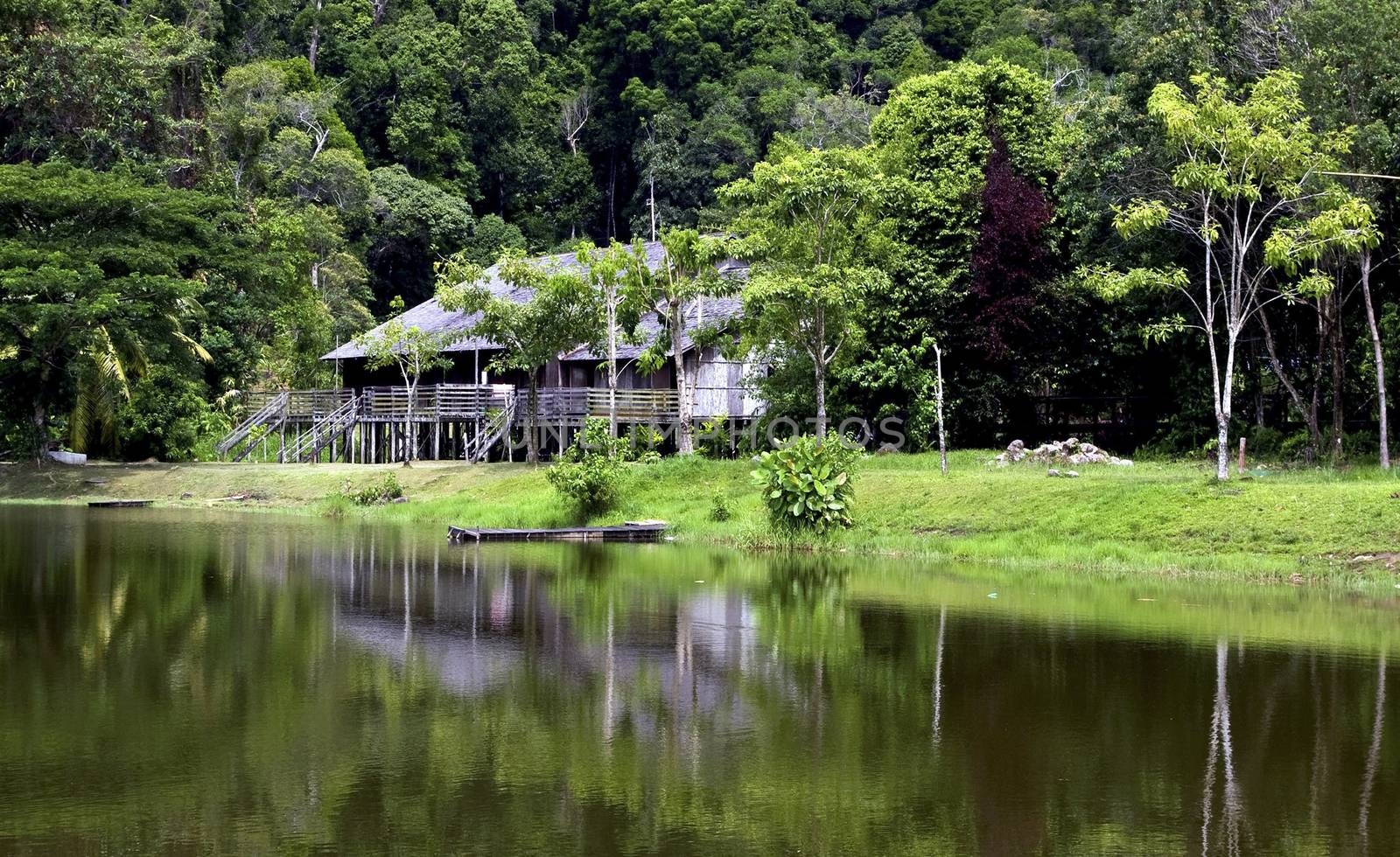 long house in Kuching 