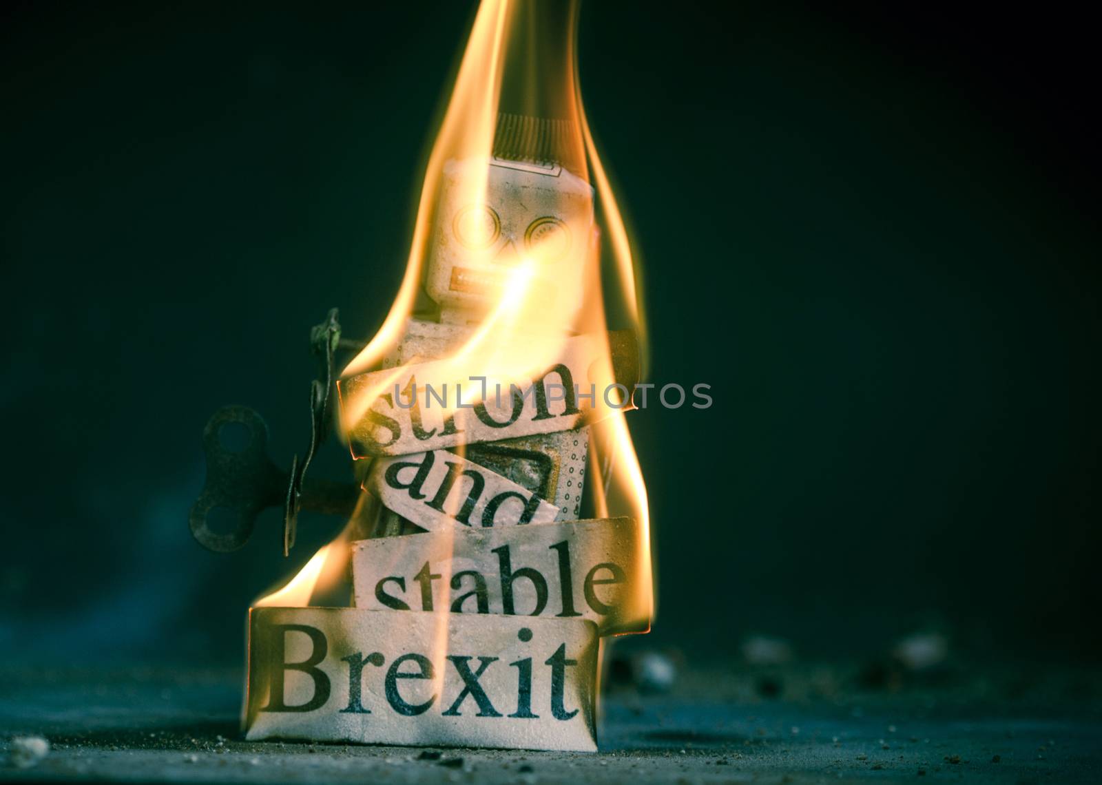 Brexit fail concept  by davincidig