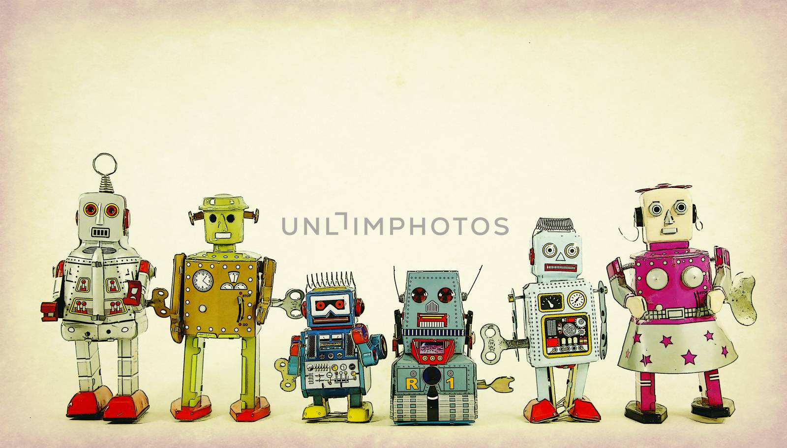 robot toys by davincidig