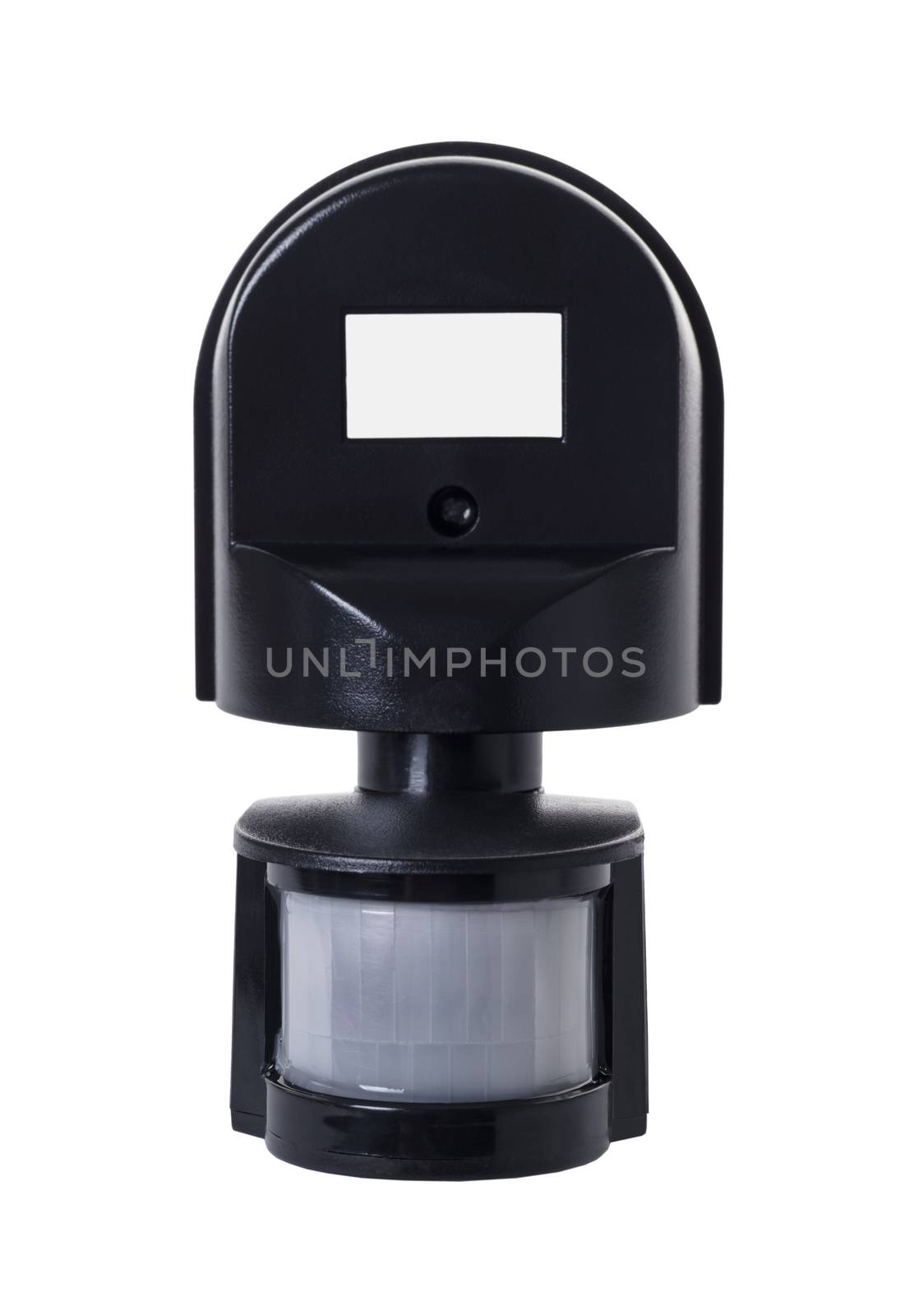 motion detector new on white isolated background