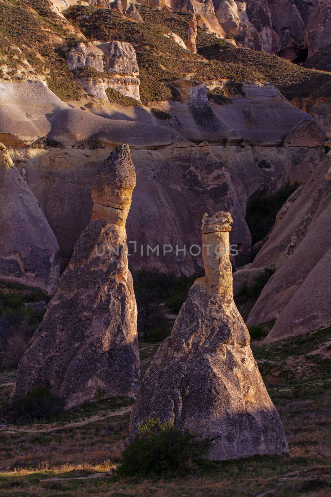 Fairy houses stone cliffs by igor_stramyk