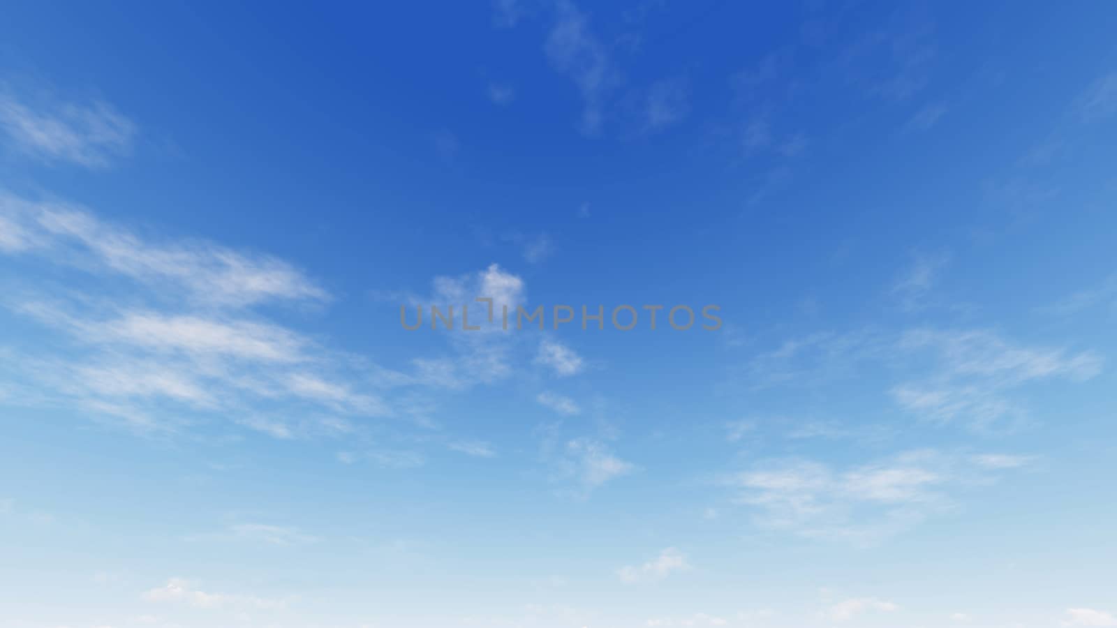 Cloudy blue sky abstract background, blue sky background with tiny clouds, 3d illustration