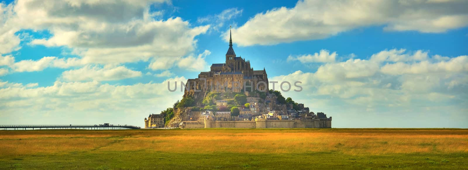 Mont Saint Michel, France by Lazarenko