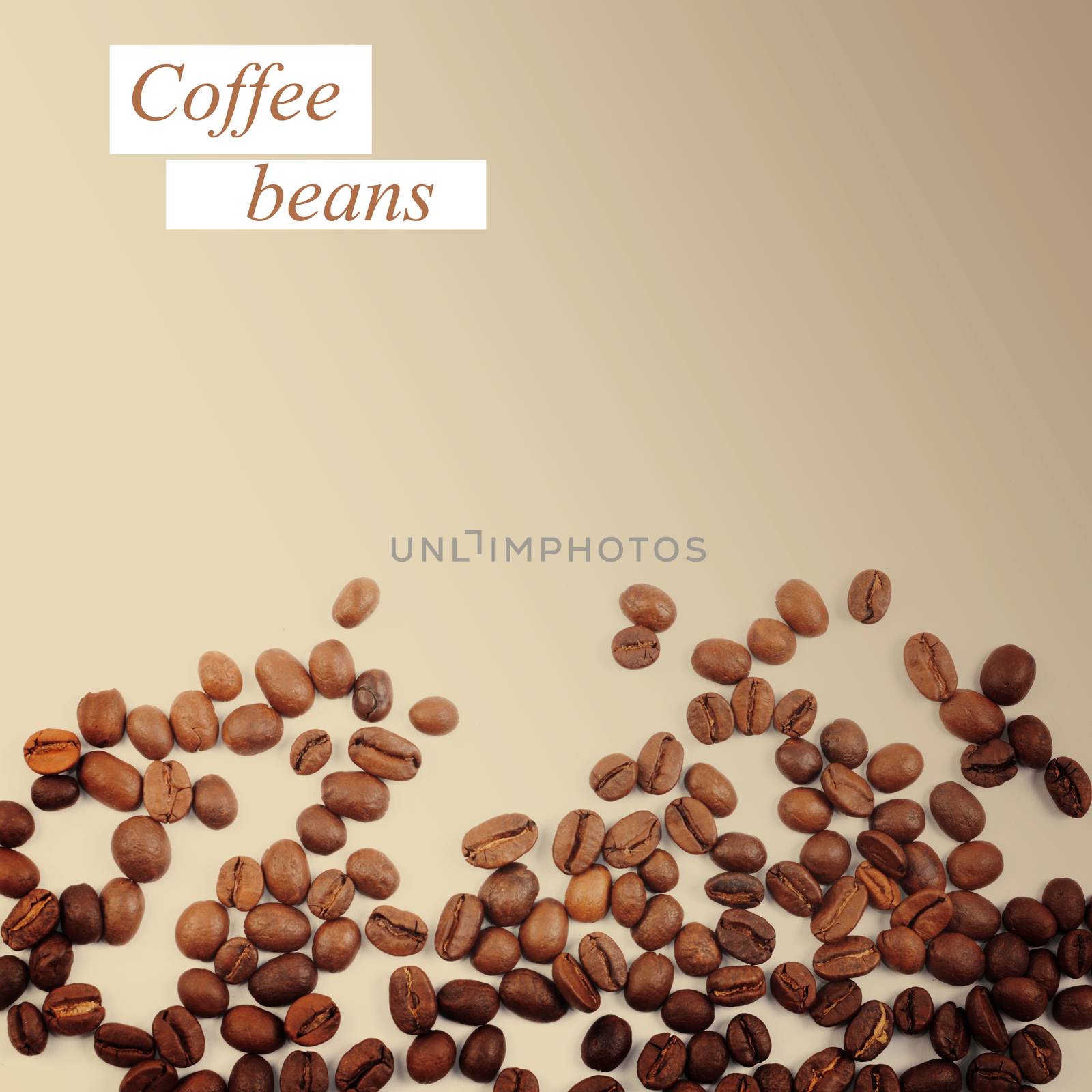 The coffee beans as a background by SvetaVo